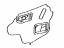 Toyota 67832-52260 Cover, Front Door Service Hole, Driver Side