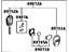 Toyota 89070-52A10 Transmitter Assembly, Door Control