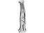 Toyota 61038-52909 Center Pillar Reinforcement, Driver Side