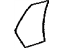 Toyota 58741-52360 Quarter Panel Protector, Passenger Side