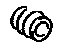 Toyota 47875-0E040 Boot, Bush Dust(For Rear Disc Brake)