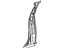 Toyota 61037-52909 Center Pillar Reinforcement, Passenger Side