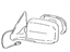 Toyota 87910-AC010-A0 Mirror Assembly, Outer Rear View, Passenger Side, White