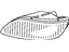Toyota 81221-07010 Lens & Housing, Driver Side