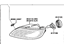 Toyota 81220-07010 Fog Lamp Assembly, Driver Side