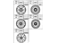 Toyota 42611-AC010 Wheel, Alloy