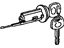 Toyota 69057-41040 Ignition Lock Cylinder