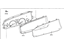 Toyota 83800-07021 Instrument Cluster