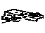 Toyota 64511-AC030 Hinge Support, Passenger Side