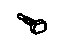 Toyota 52791-12010 Bolt, Bumper Molding Set