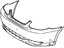 Toyota 52119-1E922 Cover, Front Bumper, Driver Side