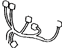 Toyota 82151-12A00 Wire, Front Door, Passenger Side