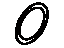 Toyota 35617-16010 Ring, Clutch Drum Oil Seal (For Overdrive)