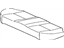 Toyota 71075-12A80-E0 Cover, Rear Seat Cushion (For Bench Type)