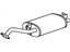 Toyota 17430-22350 Pipe Assembly, Exhaust, Tail