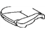 Toyota 71511-63010 Pad, Front Seat Cushion, Driver Side (For Separate Type)