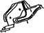 Toyota 82715-0C800 Bracket, Wiring Harness Clamp