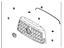 Toyota 53101-0C290-A0 Grille Assembly, White Pearl, Front Upper