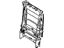 Toyota 71017-0C080 Frame Sub-Assembly, Rear Seat Back, Passenger Side