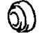 Toyota 90366-40114 Rear Pinion Bearing, Front Inner