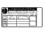 Toyota 42661-AF013 Tire Pressure Label