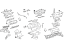 Toyota 04112-0F050 Valve Grind Gasket Kit