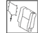 Toyota 71078-0C211-B1 Seat Back Cover, Gray, Driver Side