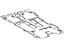 Toyota 58570-0C030-B0 Carpet Assembly, Rear Floor