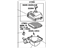 Toyota 17700-28291 Cleaner Assembly, Air