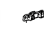 Toyota 69209-89102-E1 Handle Assembly, Back Door Inside