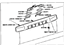 Toyota 81270-89126 Lamp Assembly, License Plate