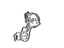 Toyota 88688-02C40 Bracket, Cooler Refrigerant Hose