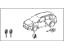 Toyota 69005-0A080 Cylinder Set, Lock