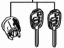 Toyota 69057-0A010 Ignition Lock Cylinder