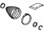 Toyota 04437-02921 Boot Kit, Passenger Side