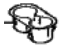 Toyota 72806-0A040-A0 Rear Cupholder, Brown