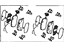 Toyota 04491-20660 Pad Kit, Disc Brake, Front