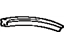 Toyota 02166-86103 Drip Rail, Passenger Side