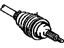 Toyota 42340-20011 Axle Assembly