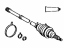Toyota 42370-29017 Shaft & Joint, Rear