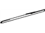 Toyota 75731-20520-01 Moulding, Front Door, Outside Passenger Side, Black