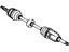 Toyota 43410-20211 Axle Assembly, Passenger Side