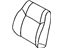 Toyota 71073-2D500-03 Cover, Front Seat Back, Passenger Side(For Separate Type)
