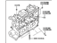 Toyota SU003-00111 Cylinder Head, Passenger Side