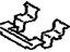 Toyota SU003-00577 Plate, Pad Support(For Front Disc Brake)