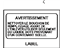 Toyota SU003-00521 Label, Brake Fluid Information