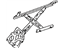 Toyota SU003-01607 Window Regulator, Driver Side