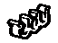 Toyota 90464-00074 Clamp(For Vacuum Hose)