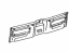 Toyota 64706-14030-02 Cover Sub-Assembly, Lower Back Panel
