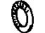 Toyota 90374-23012 Bearing, Thrust Needle Roller, Rear